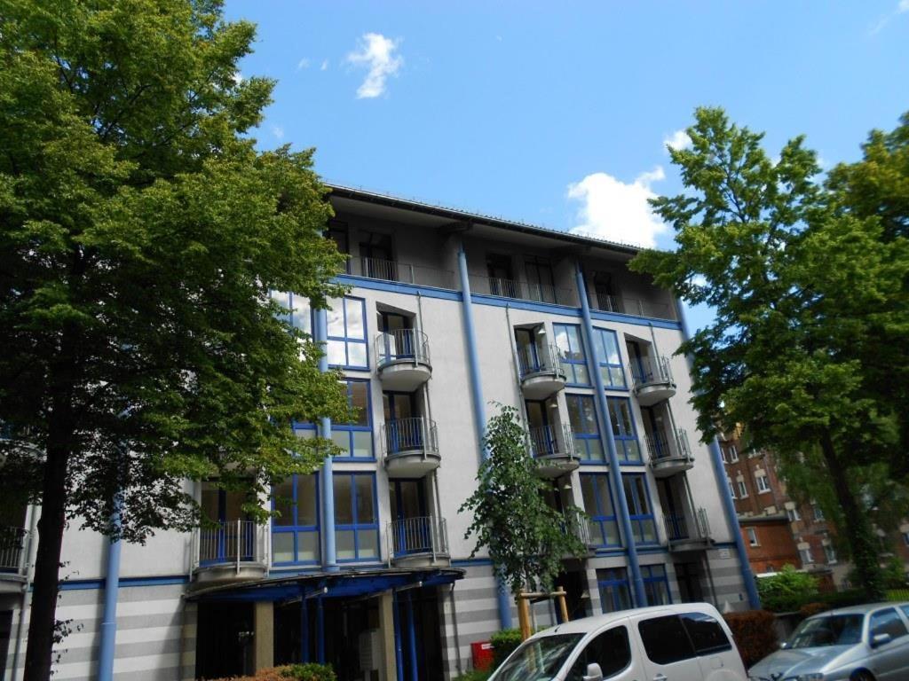 Fewo Mit "Dachterrasse" Im Blauen Palais Leipzig Exterior foto
